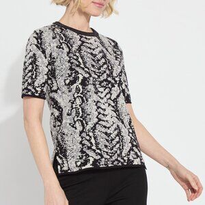 Preston Knit Short Sleeve Sweater - Lysse